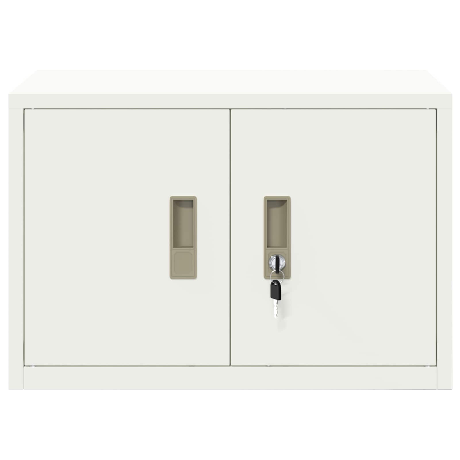 Armoire de rangement Blanc 60 x 40 x 40 cm Acier Laminé à Froid