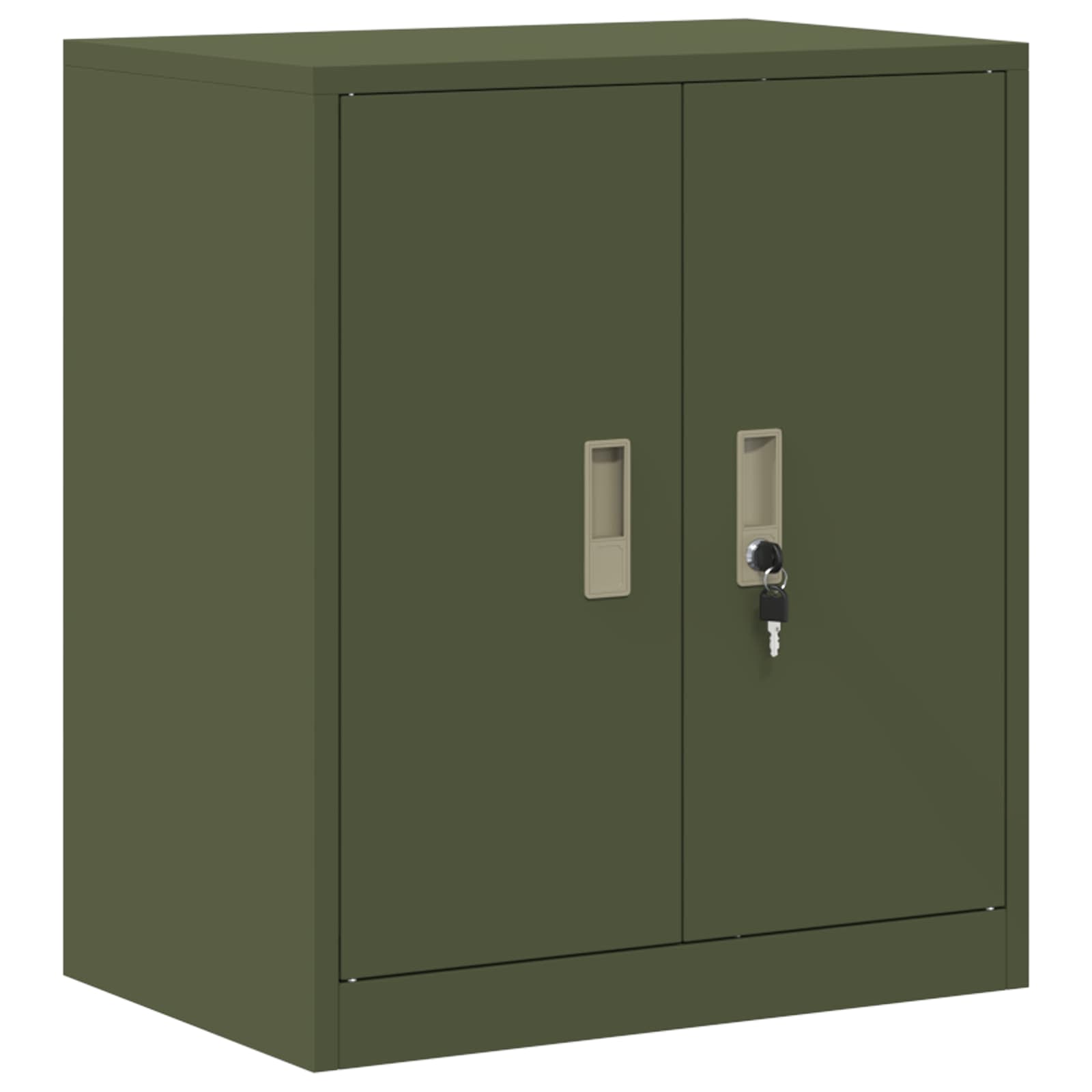 Armoire de rangement avec stockage Vert olive 60 x 40 x 70 cm