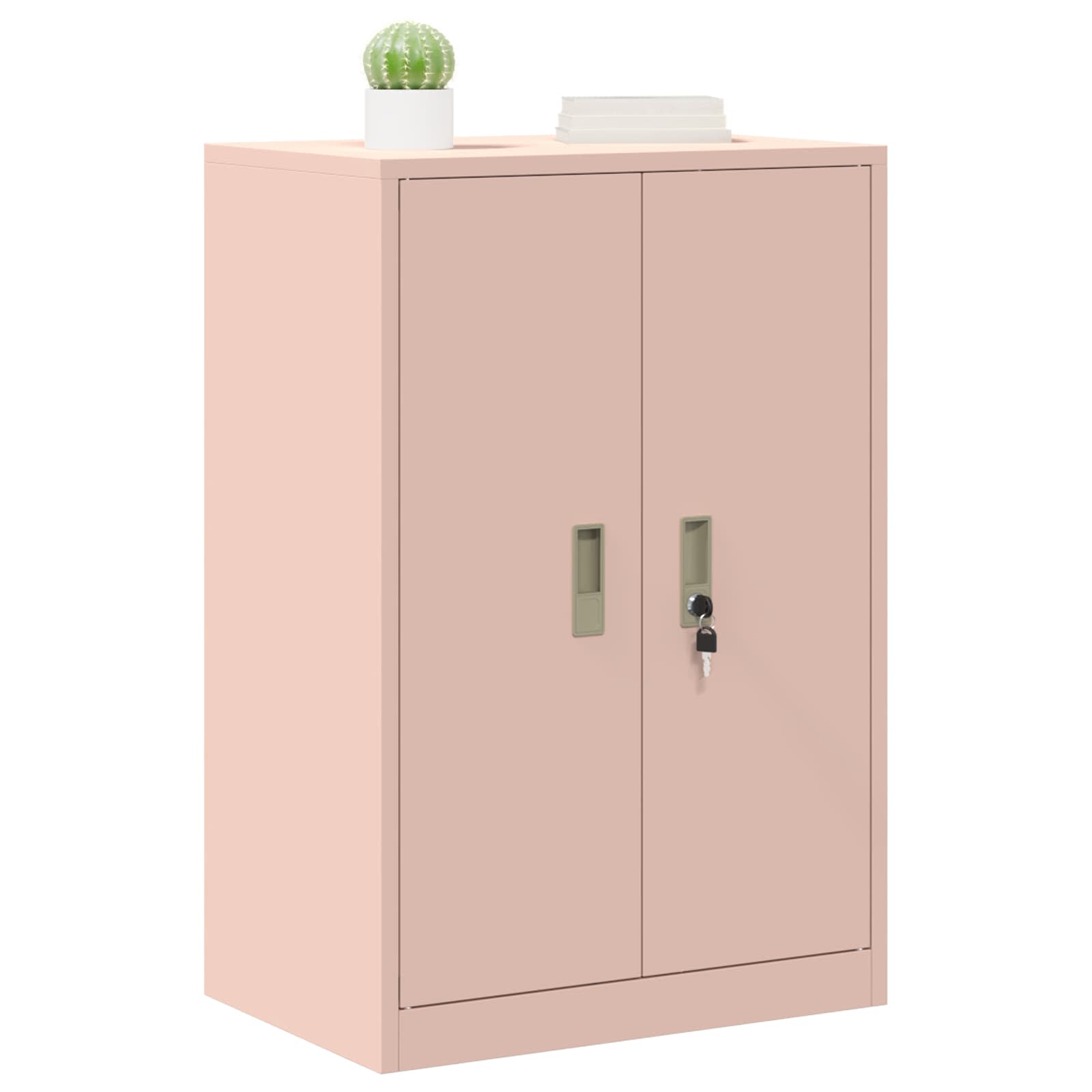 Armoire de rangement Rose 60 x 40 x 90 cm Acier Laminé à Froid - XIOS