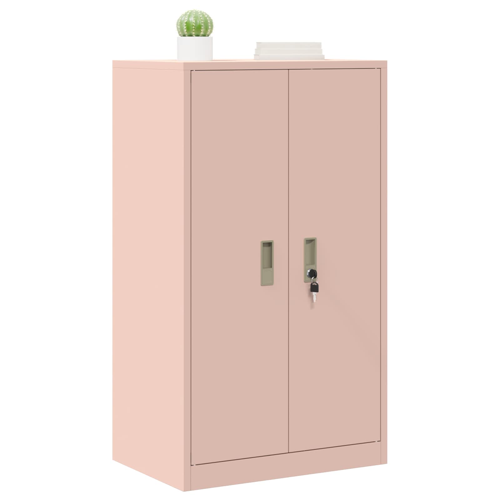 Armoire de rangement Rose 60 x 40 x 90 cm Acier Laminé à Froid - XIOS