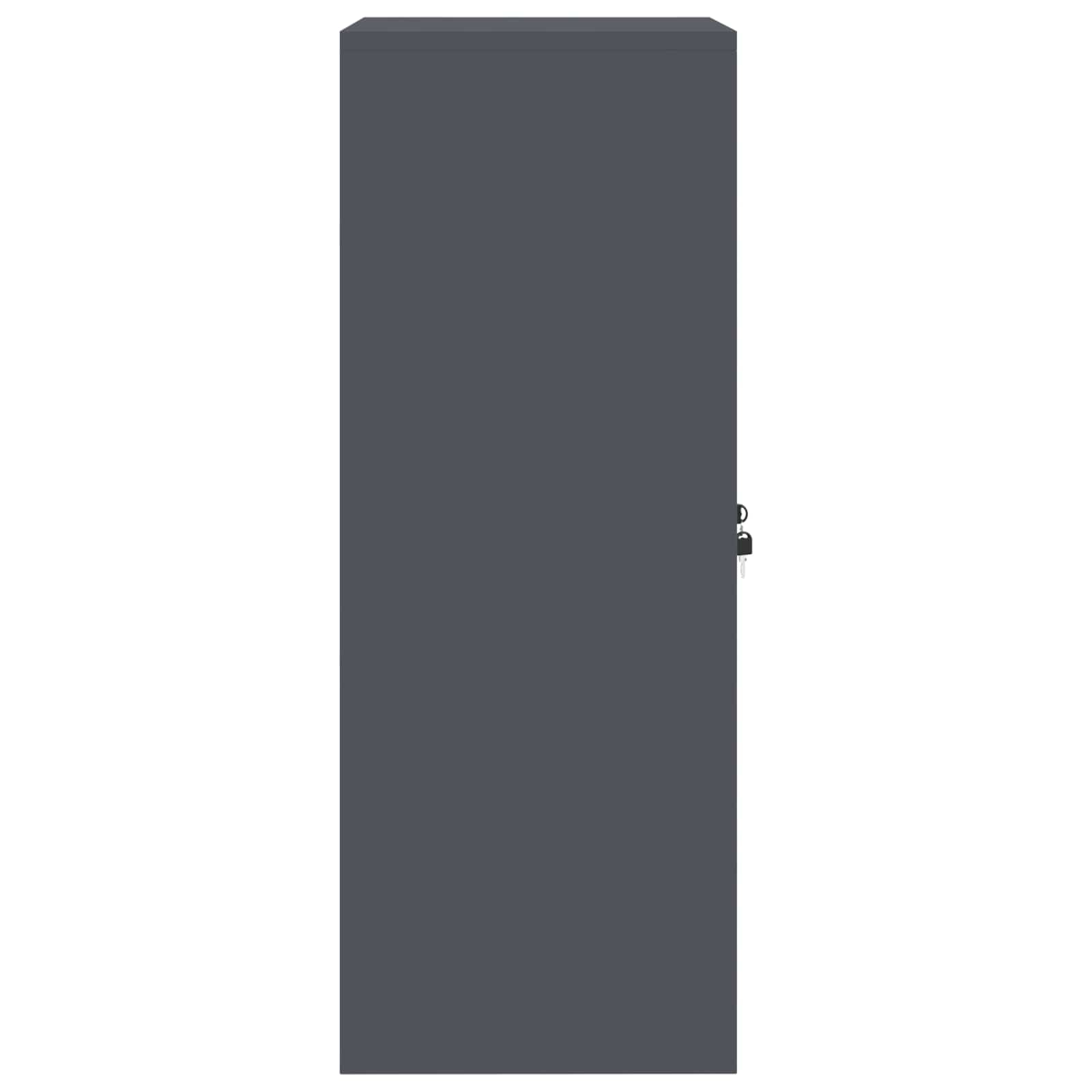 Armoire de rangement avec stockage Anthracite 60 x 40 x 105 cm - XIOS