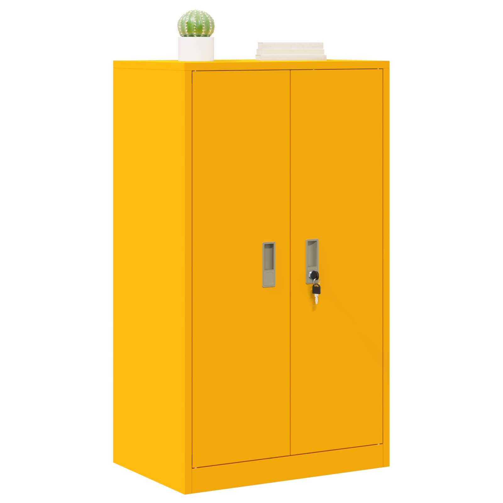 Armoire de rangement Jaune moutarde 60 x 40 x 105 cm - XIOS