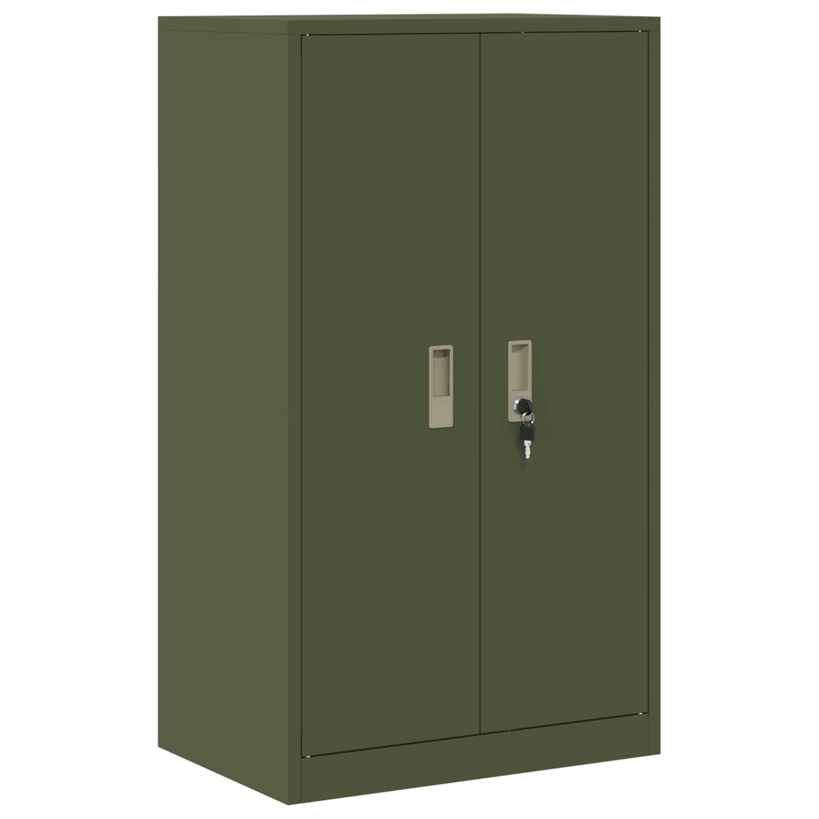 Armoire de rangement avec stockage Vert olive 60 x 40 x 105 cm