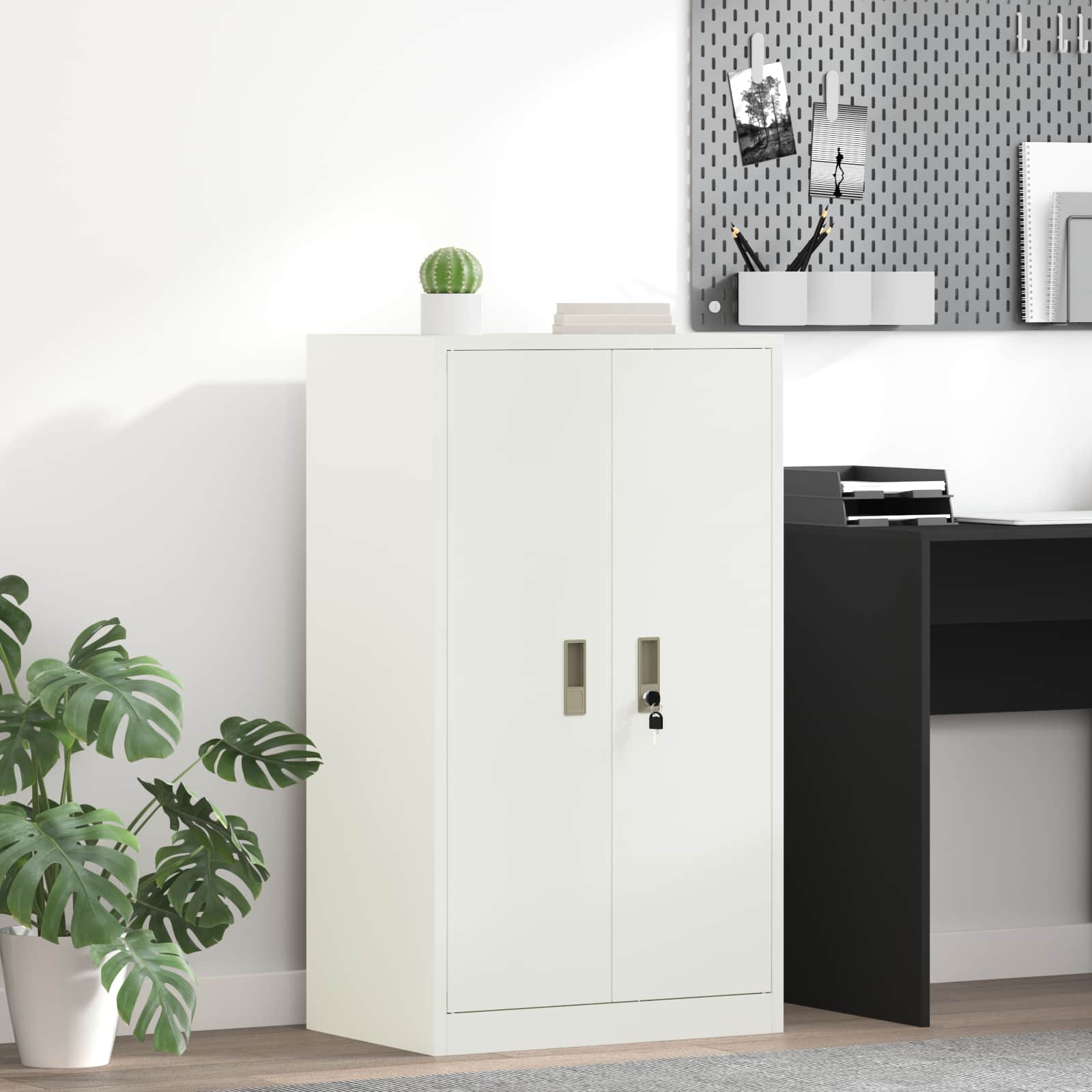 Armoire de rangement avec stockage Blanc 60 x 40 x 105 cm