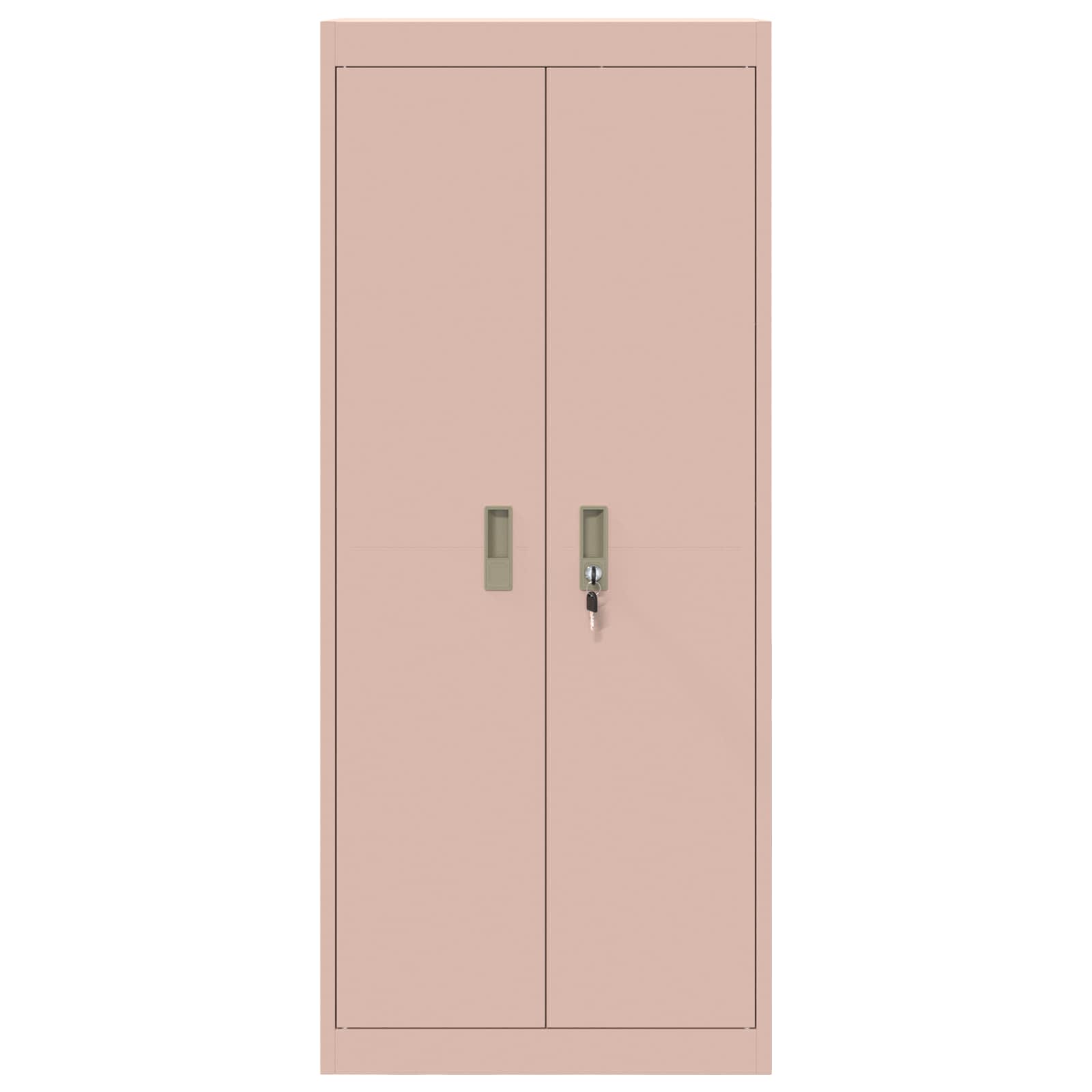 Armoire de rangement Rose 60 x 40 x 140 cm Acier Laminé à Froid - XIOS