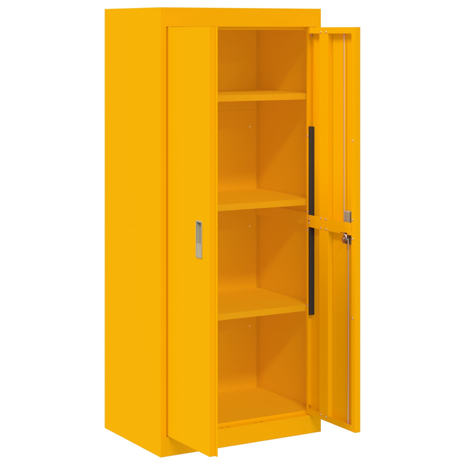 Armoire de rangement Jaune moutarde 60 x 40 x 140 cm - XIOS