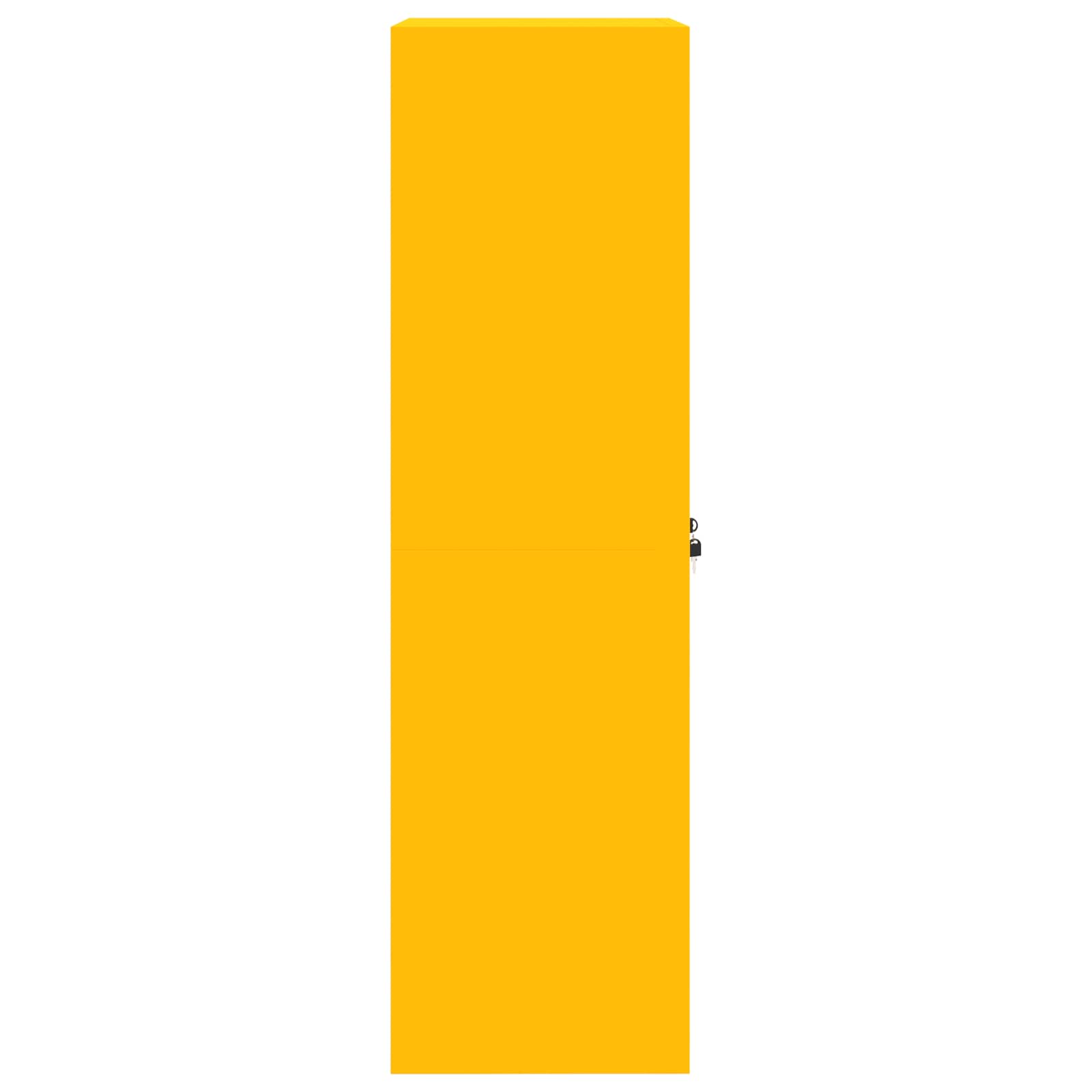 Armoire de rangement Jaune moutarde 60 x 40 x 140 cm - XIOS