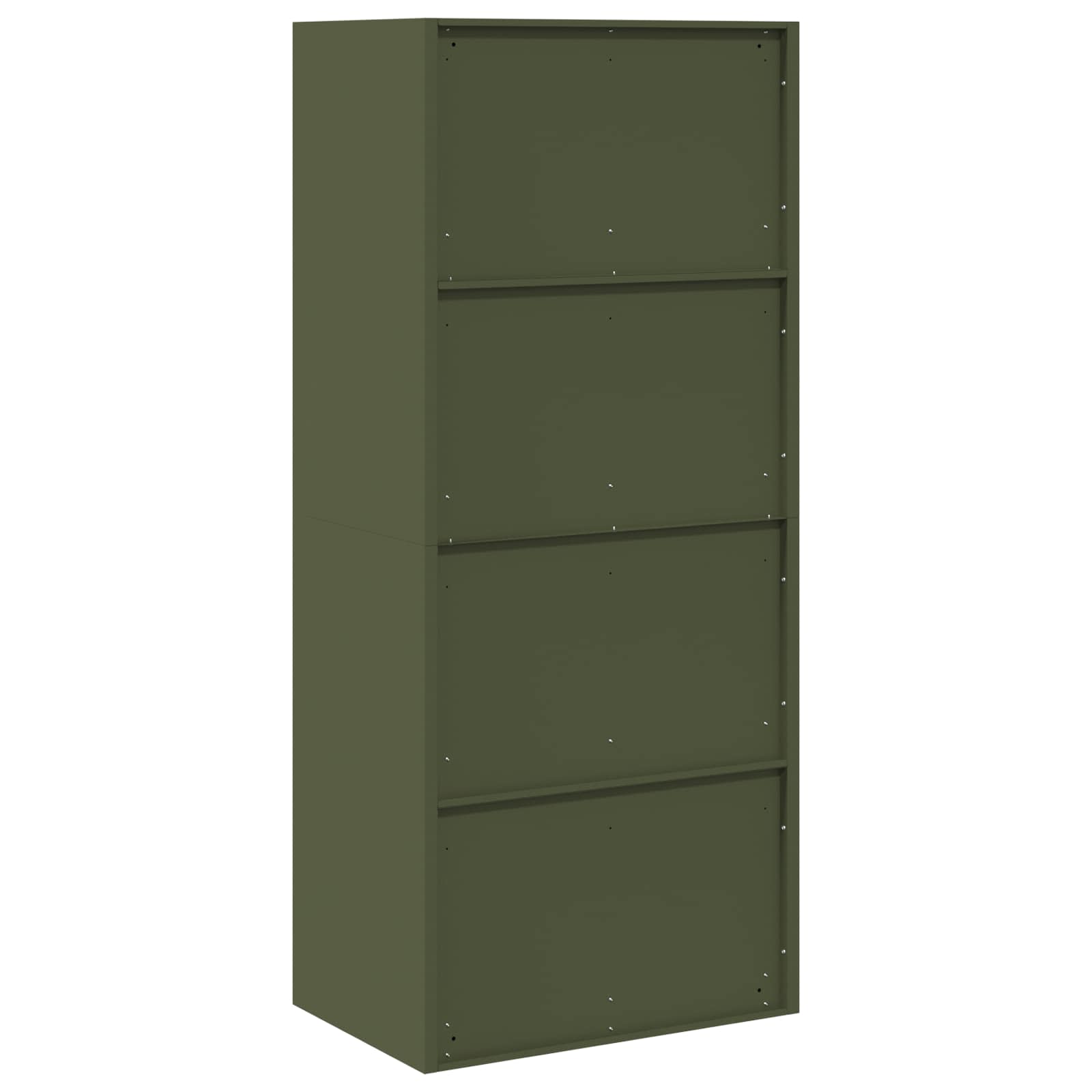 Armoire de rangement avec stockage Vert olive 60 x 40 x 140 cm - XIOS
