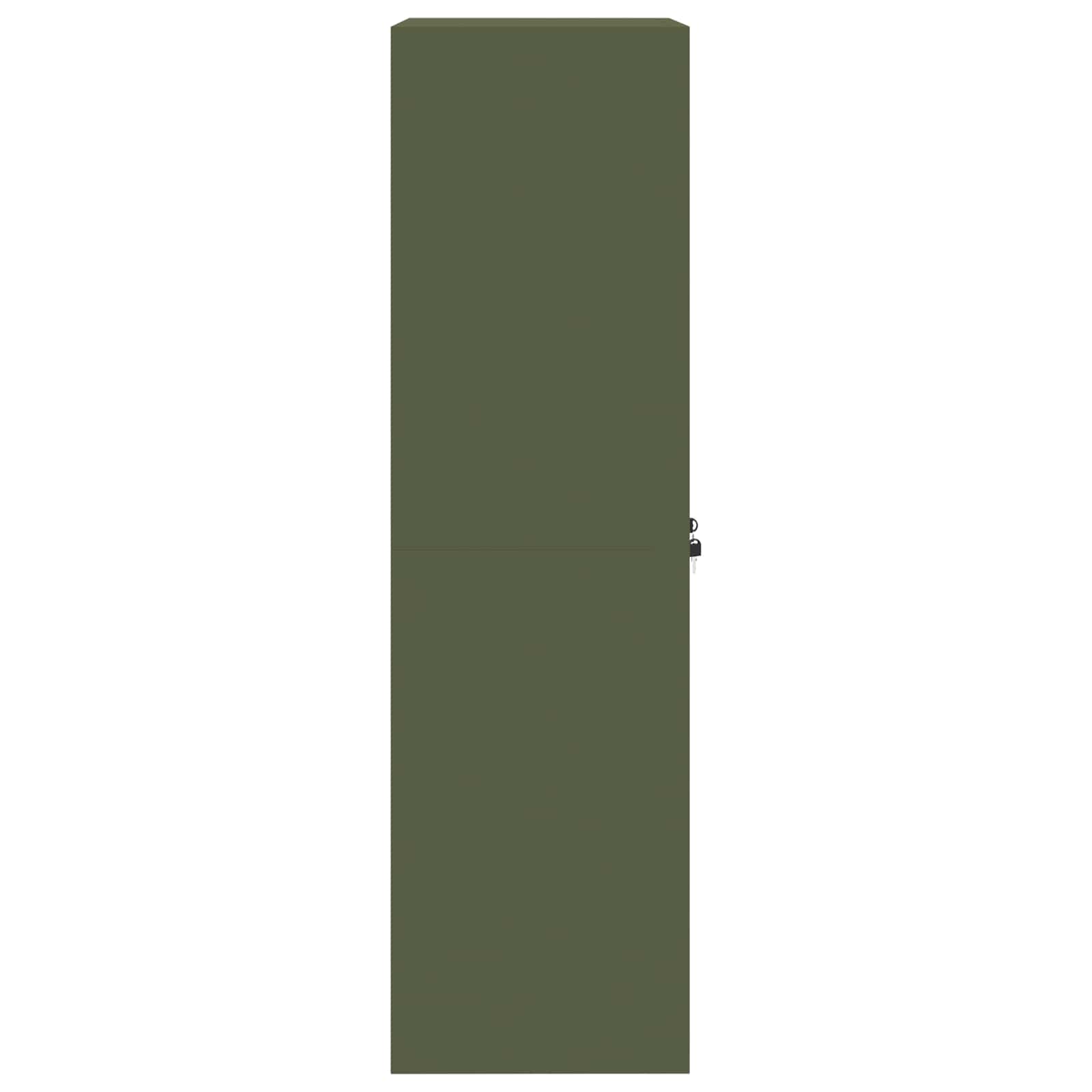 Armoire de rangement avec stockage Vert olive 60 x 40 x 140 cm - XIOS