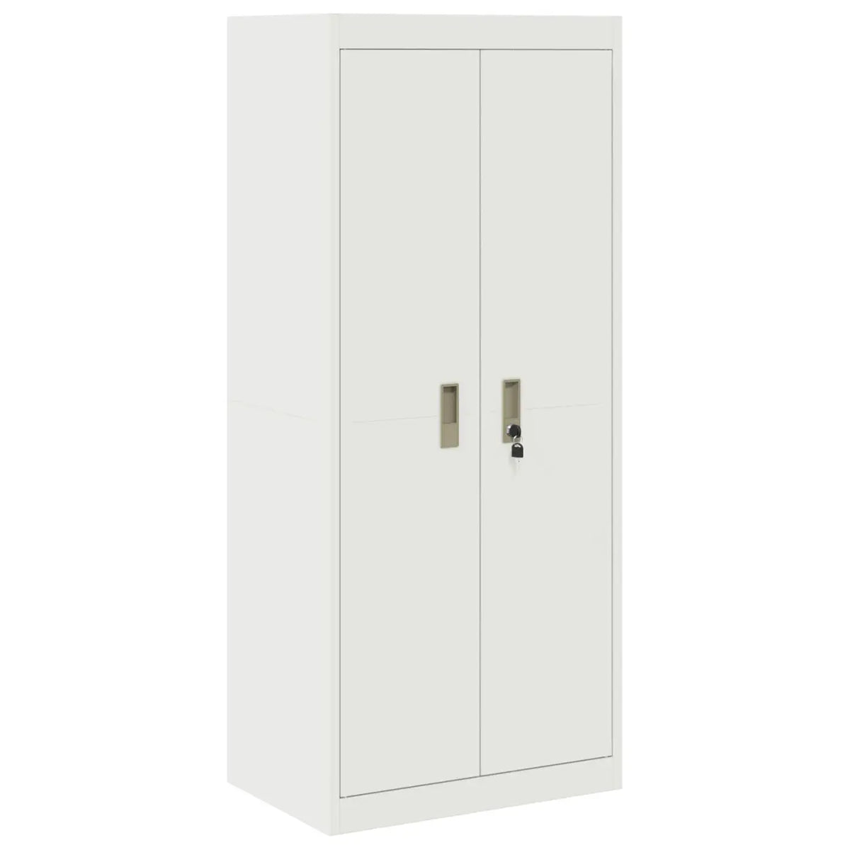 Armoire de rangement Blanc 60 x 40 x 140 cm Acier - XIOS