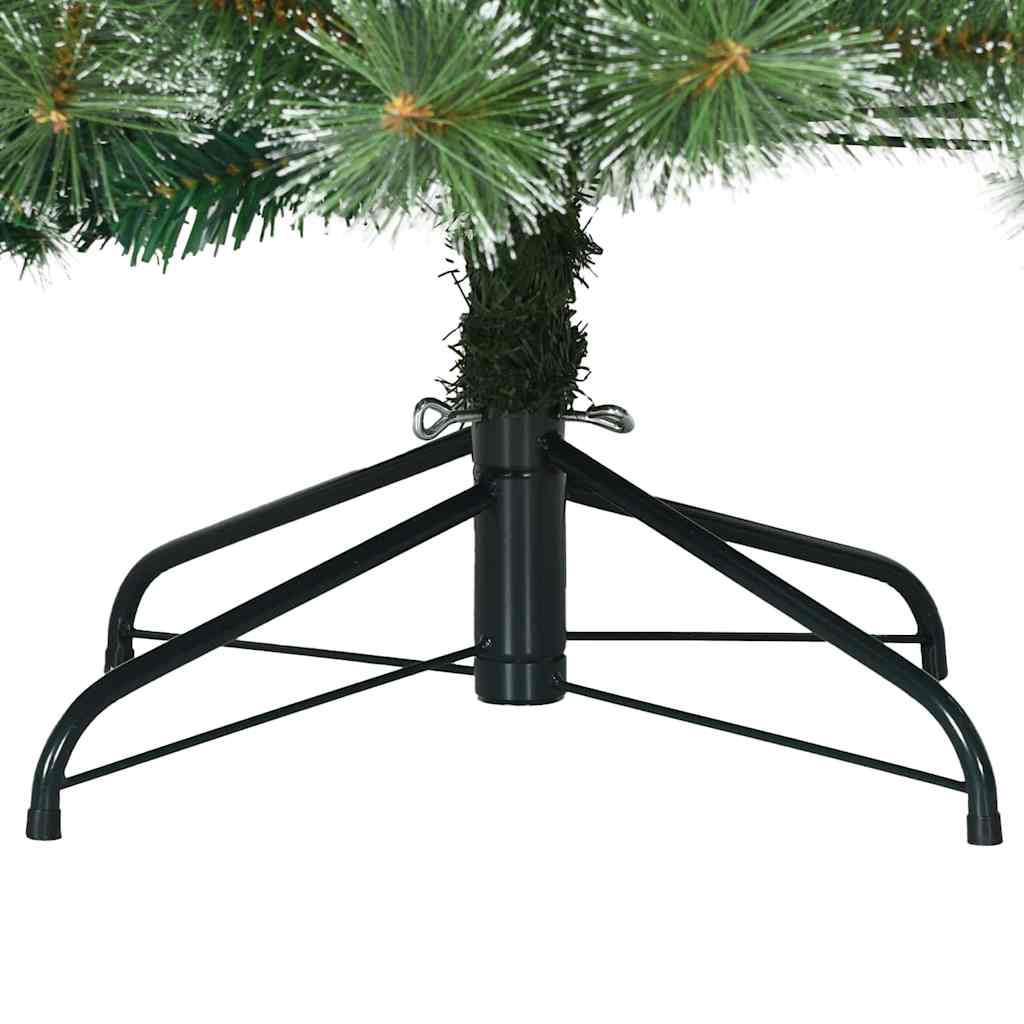 Arbre de Noël Artificiel Moderne à Charnières Flocké avec Neige - XIOS