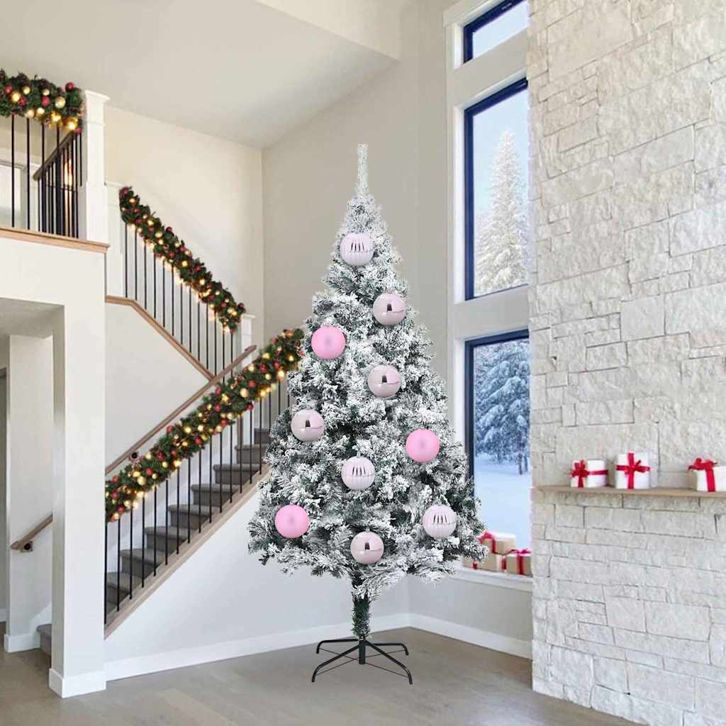 Ensemble de Boules de Noël 3 pcs Rose - XIOS