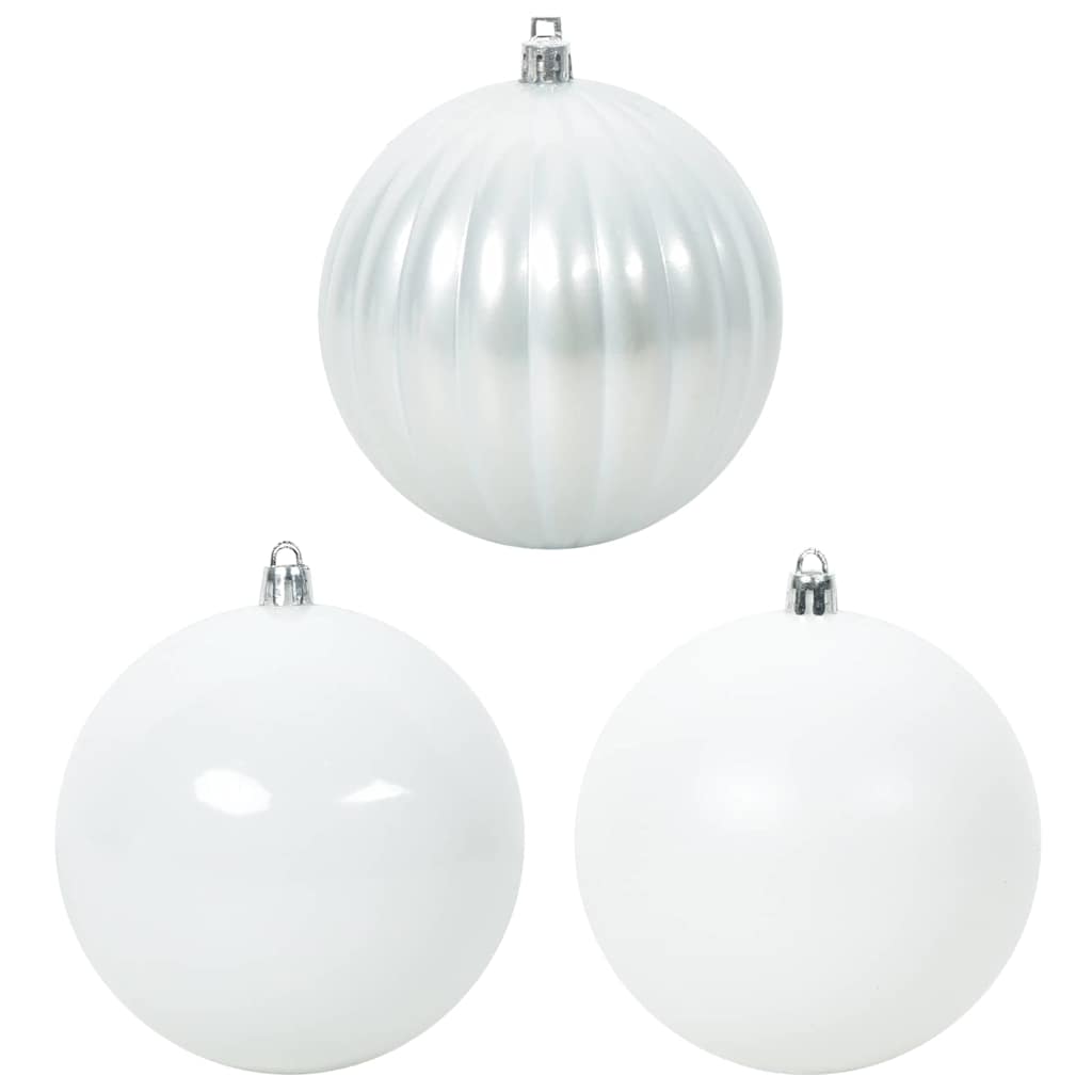Ensemble de Boules de Noël 3 pcs Blanc - XIOS