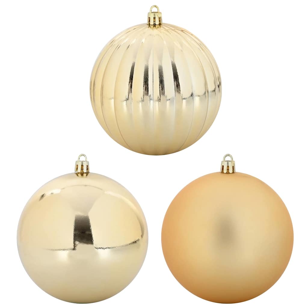 Ensemble de Boules de Noël 4 pcs Doré - XIOS