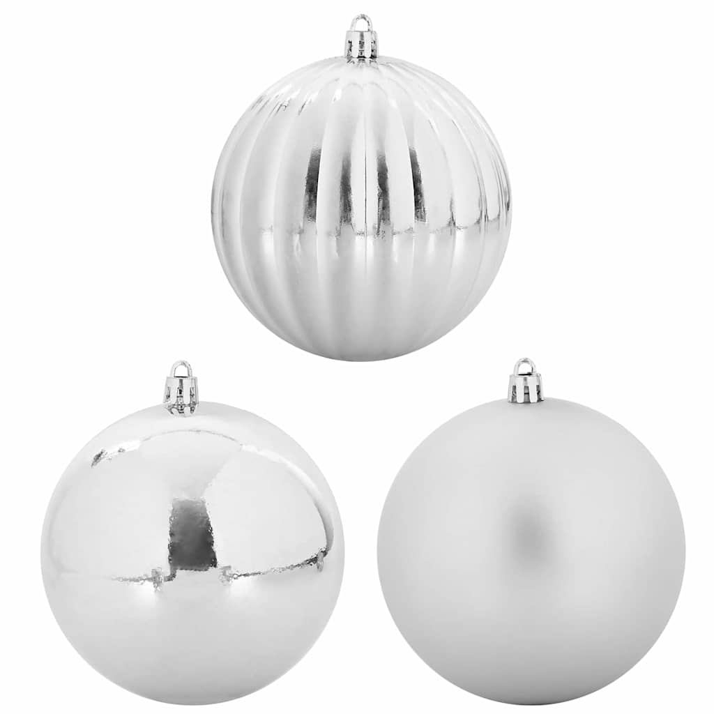 Ensemble de Boules de Noël 15 pcs Argent XL - XIOS