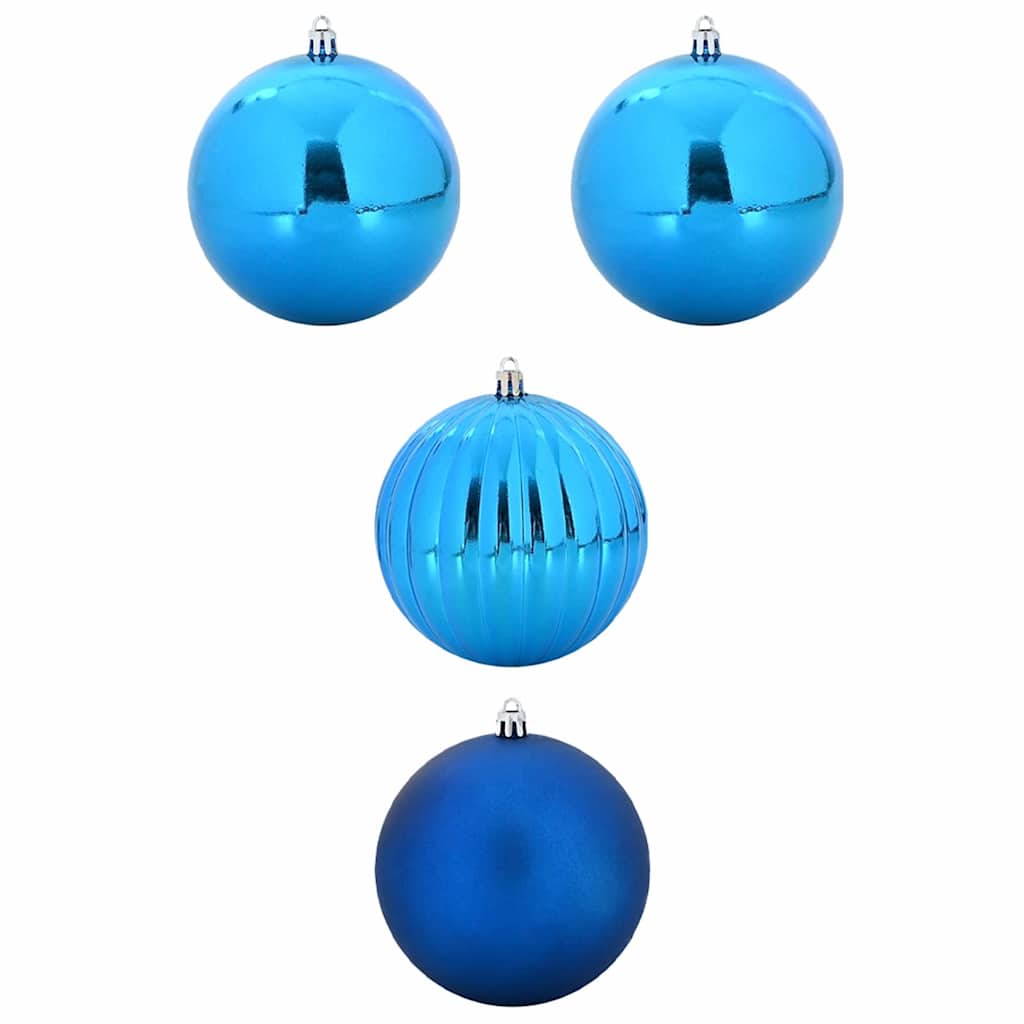 Ensemble de Boules de Noël 4 pcs Bleu - XIOS
