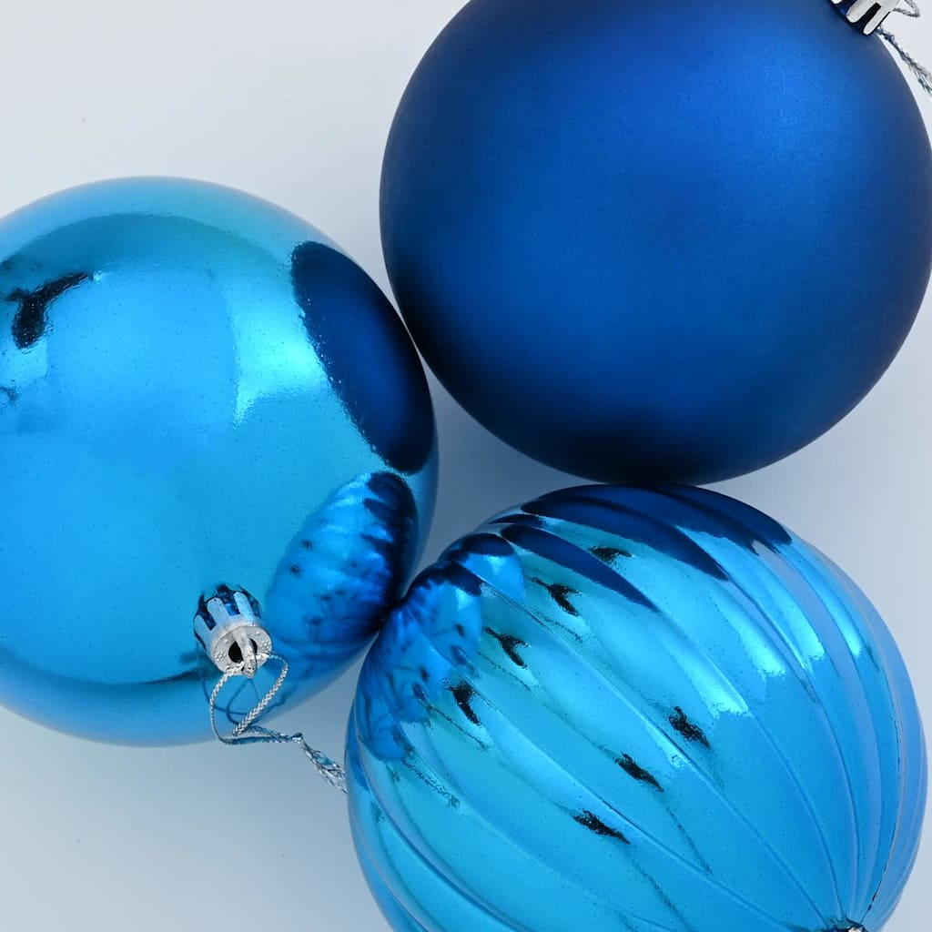Ensemble de Boules de Noël 3 pcs Bleu - XIOS
