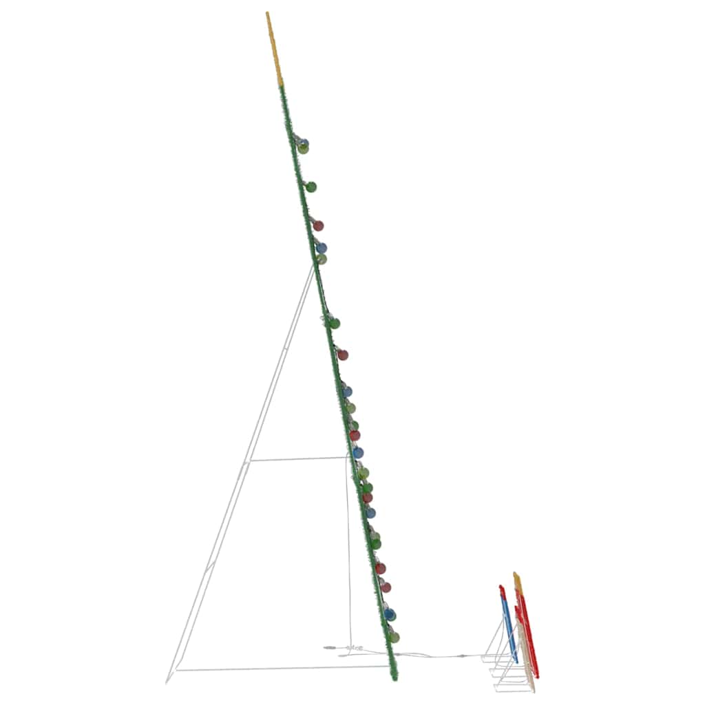 Sapin de Noël lumineux avec 3 boîtes-cadeaux 2D blanc chaud - XIOS