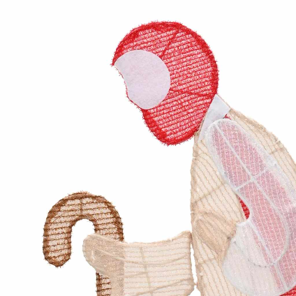 Scène de Crèche Blanc chaud 149 x32 x 127.5 cm Polyester - XIOS