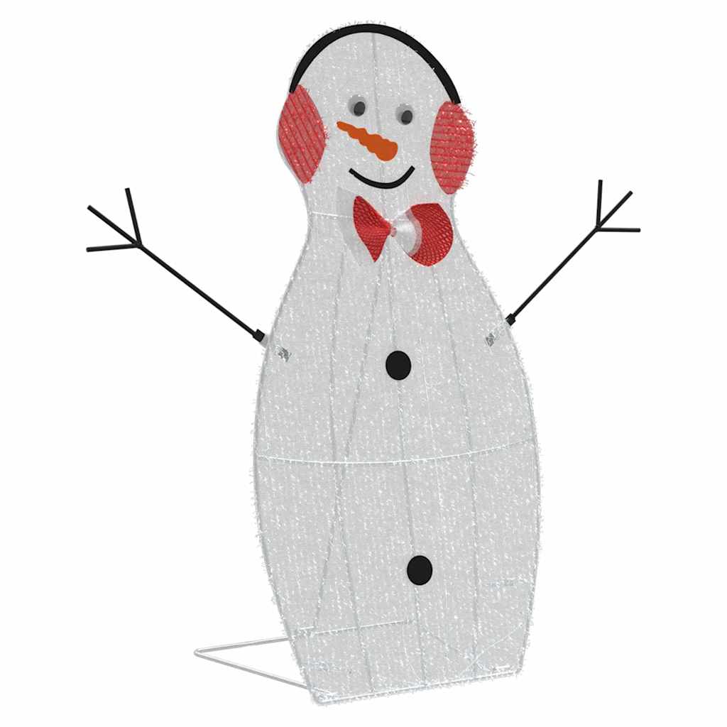 Famille de bonhommes de neige éclairés 3 pcs Blanc chaud - XIOS