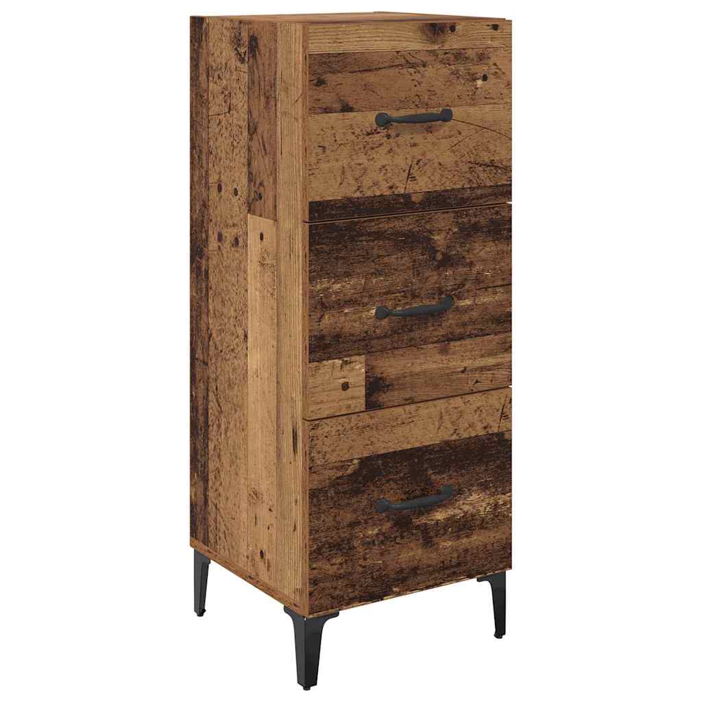 Buffet Bois Ancien 34,5 x 34 x 90 cm Bois d'ingénierie - XIOS