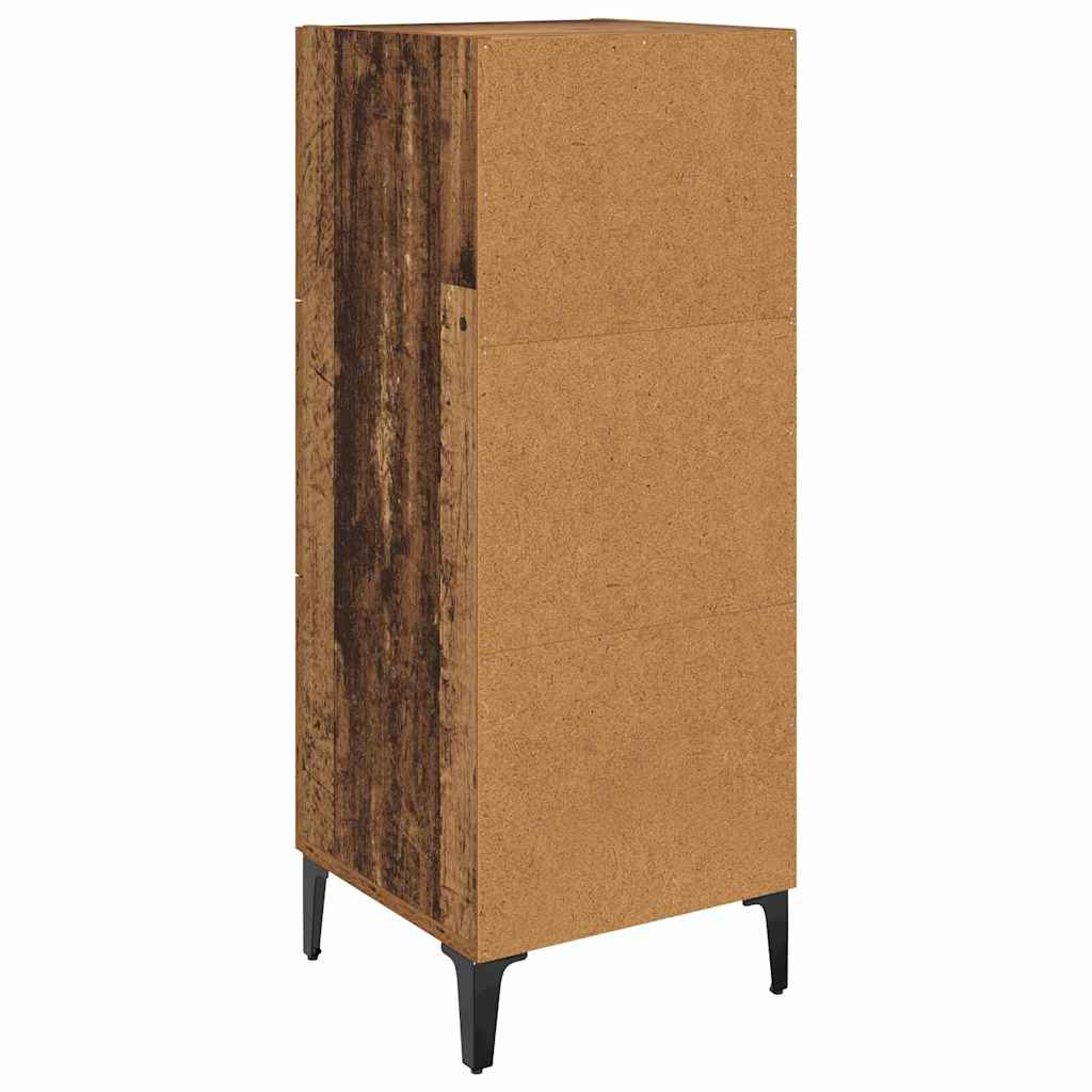 Buffet Bois Ancien 34,5 x 34 x 90 cm Bois d'ingénierie - XIOS
