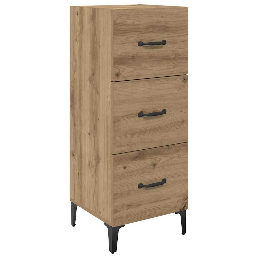 Buffet Chêne artisanal 34,5 x 34 x 90 cm Bois d'ingénierie - XIOS