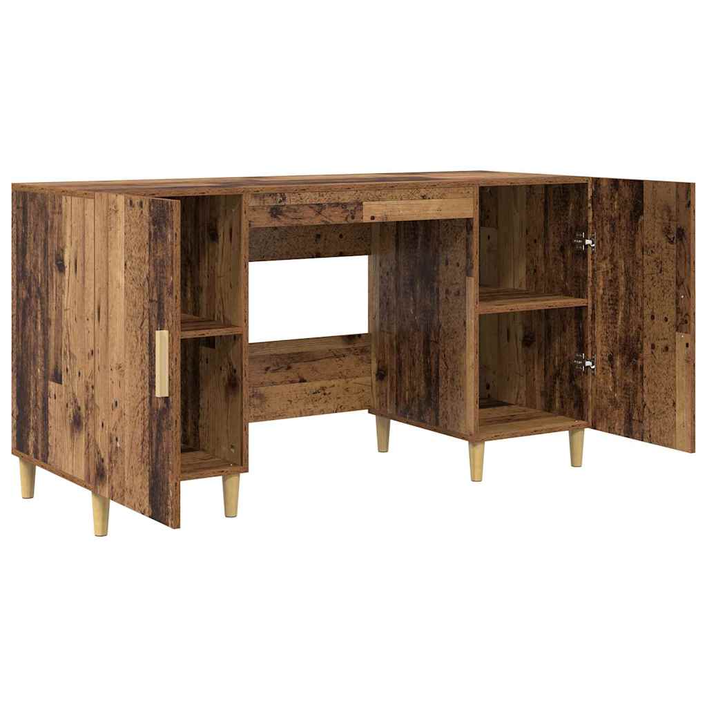 Bureau Bois Ancien 140 x 50 x 75 cm Bois d'ingénierie - XIOS