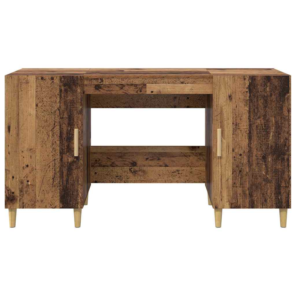 Bureau Bois Ancien 140 x 50 x 75 cm Bois d'ingénierie - XIOS