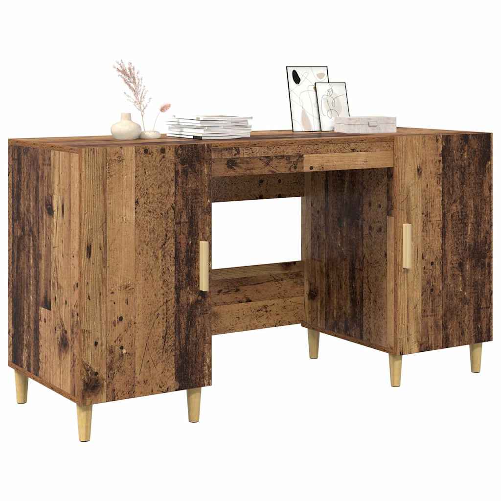 Bureau Bois Ancien 140 x 50 x 75 cm Bois d'ingénierie - XIOS