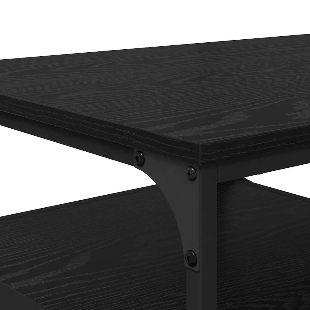 Table basse Chêne noir 90 x 49 x 40 cm Bois d'ingénierie - XIOS