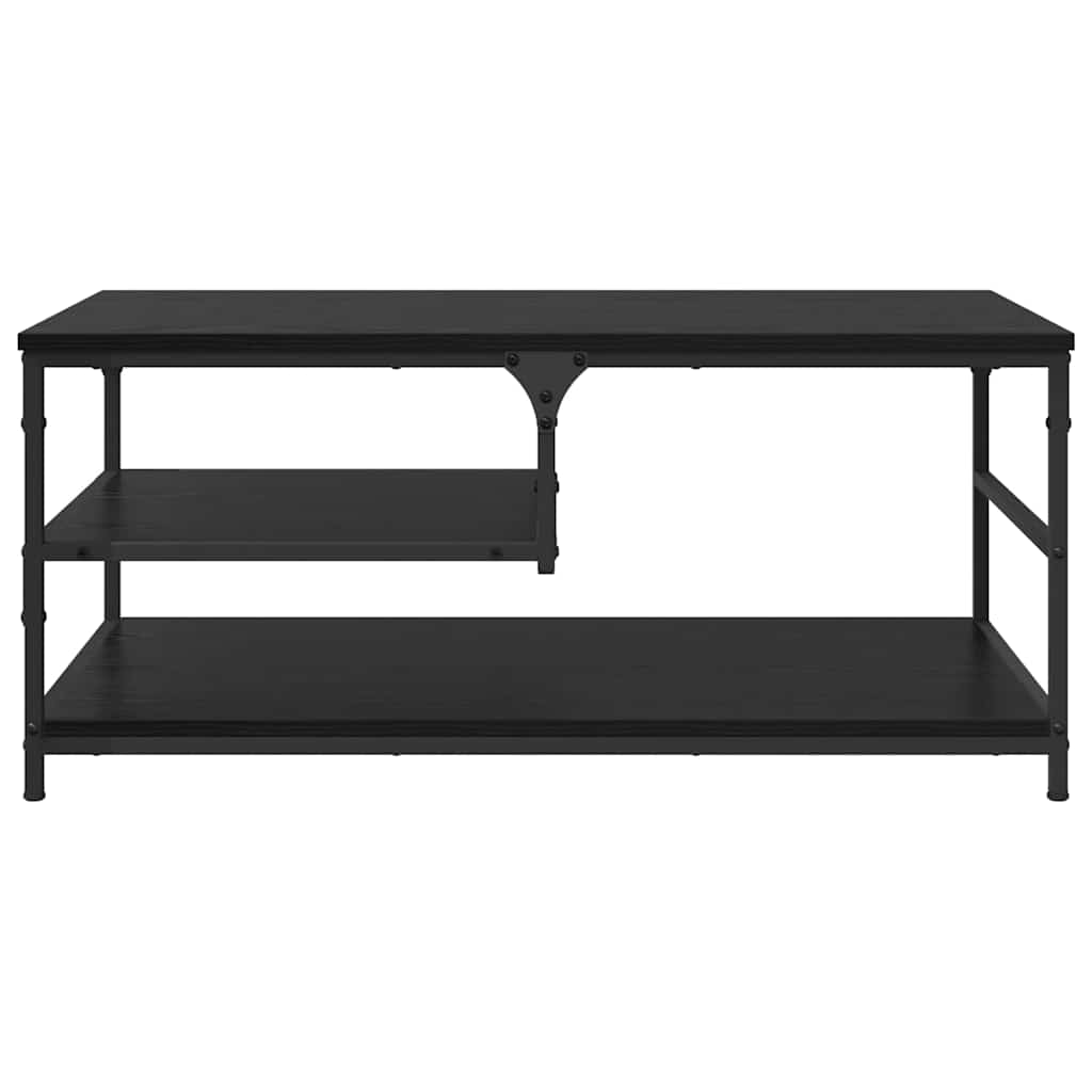 Table basse Chêne noir 90 x 49 x 40 cm Bois d'ingénierie - XIOS