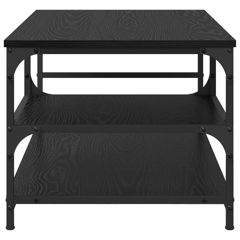 Table basse Chêne noir 90 x 49 x 40 cm Bois d'ingénierie - XIOS