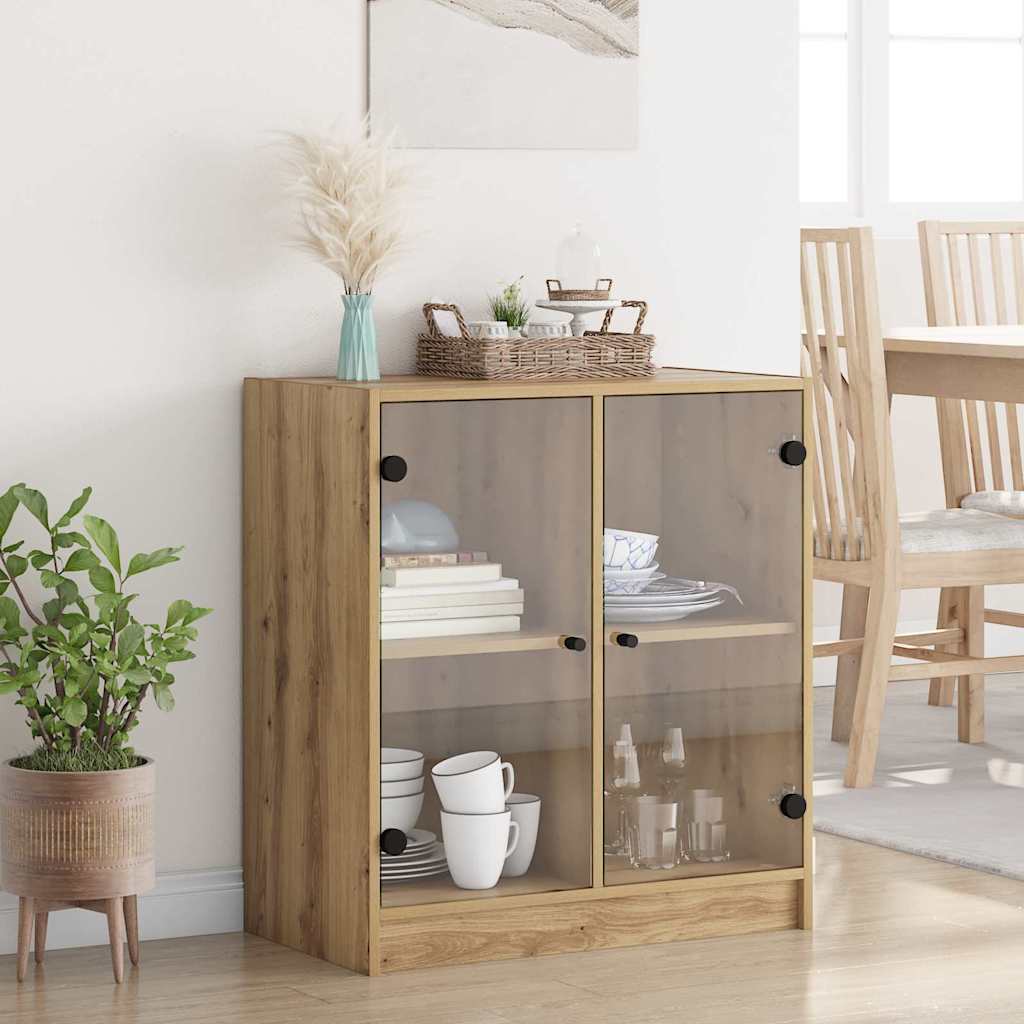 Meuble d'appoint Chêne artisanal 68 x 37 x 75,5 cm - XIOS