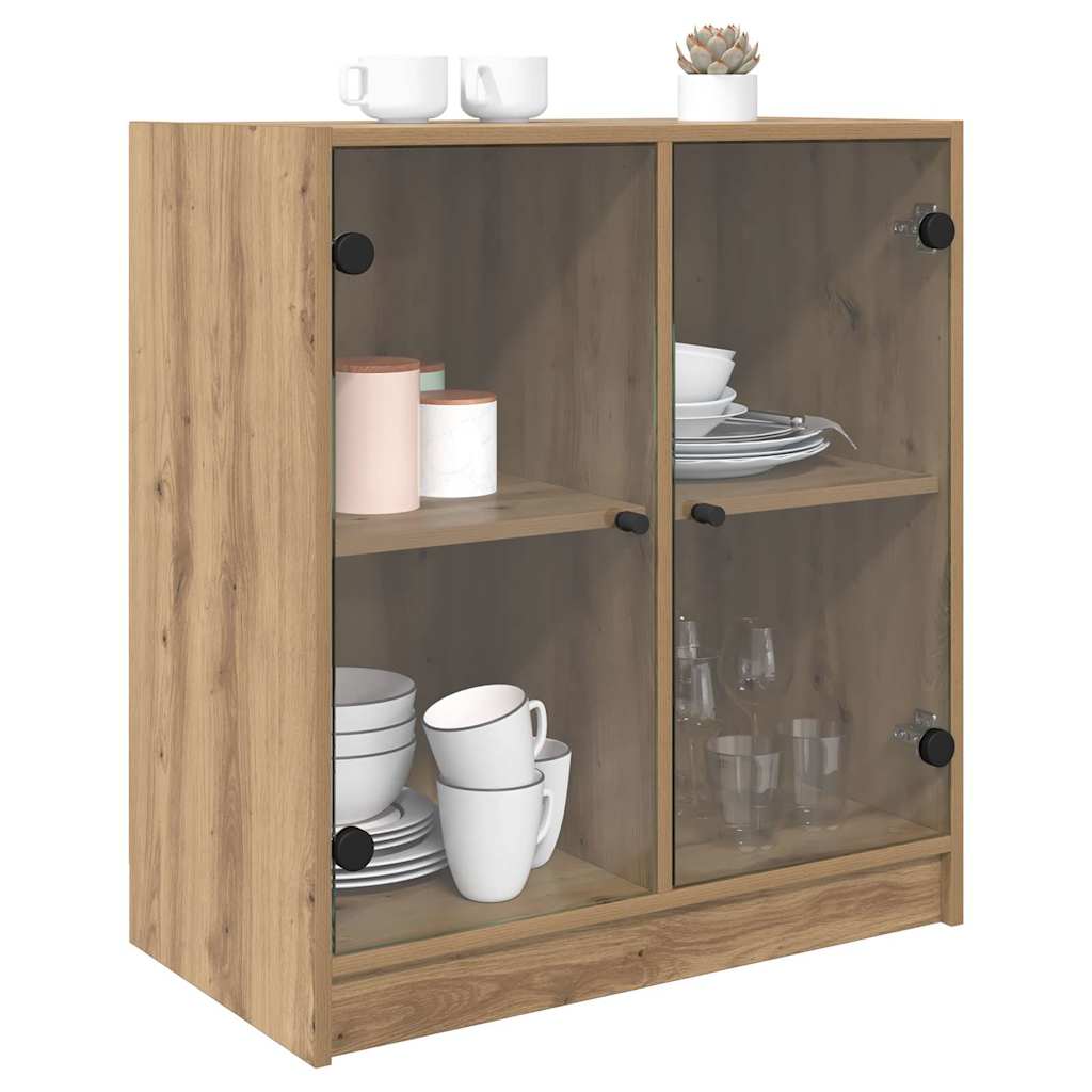 Meuble d'appoint Chêne artisanal 68 x 37 x 75,5 cm - XIOS