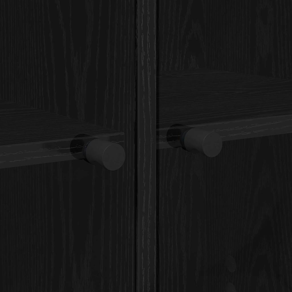 Meuble d'appoint Chêne noir 68 x 37 x 75,5 cm Bois d'ingénierie - XIOS