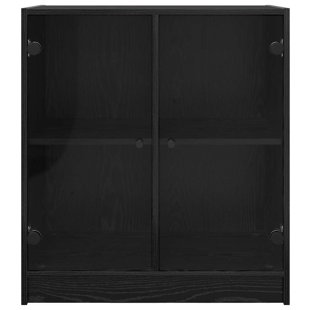 Meuble d'appoint Chêne noir 68 x 37 x 75,5 cm Bois d'ingénierie - XIOS