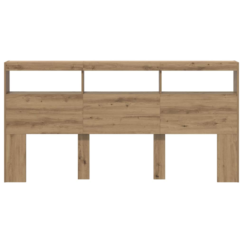 Tête de lit Chêne artisanal 200 x 17 x 102 cm Bois d'ingénierie - XIOS