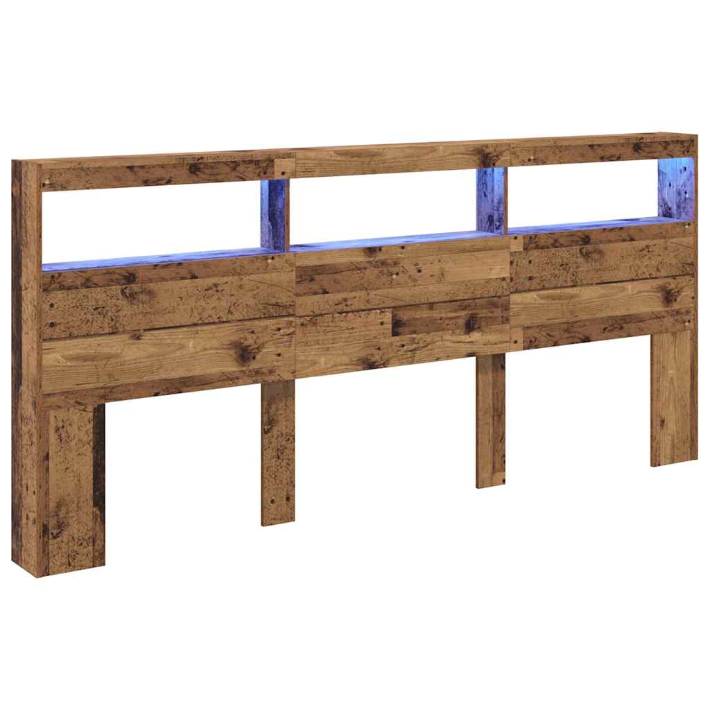 Tête de lit Bois Ancien 220 x 17 x 102 cm Bois d'ingénierie - XIOS