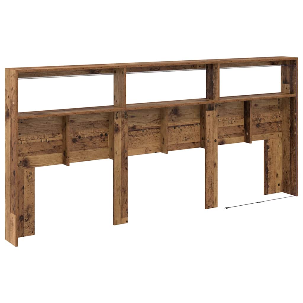 Tête de lit Bois Ancien 220 x 17 x 102 cm Bois d'ingénierie - XIOS