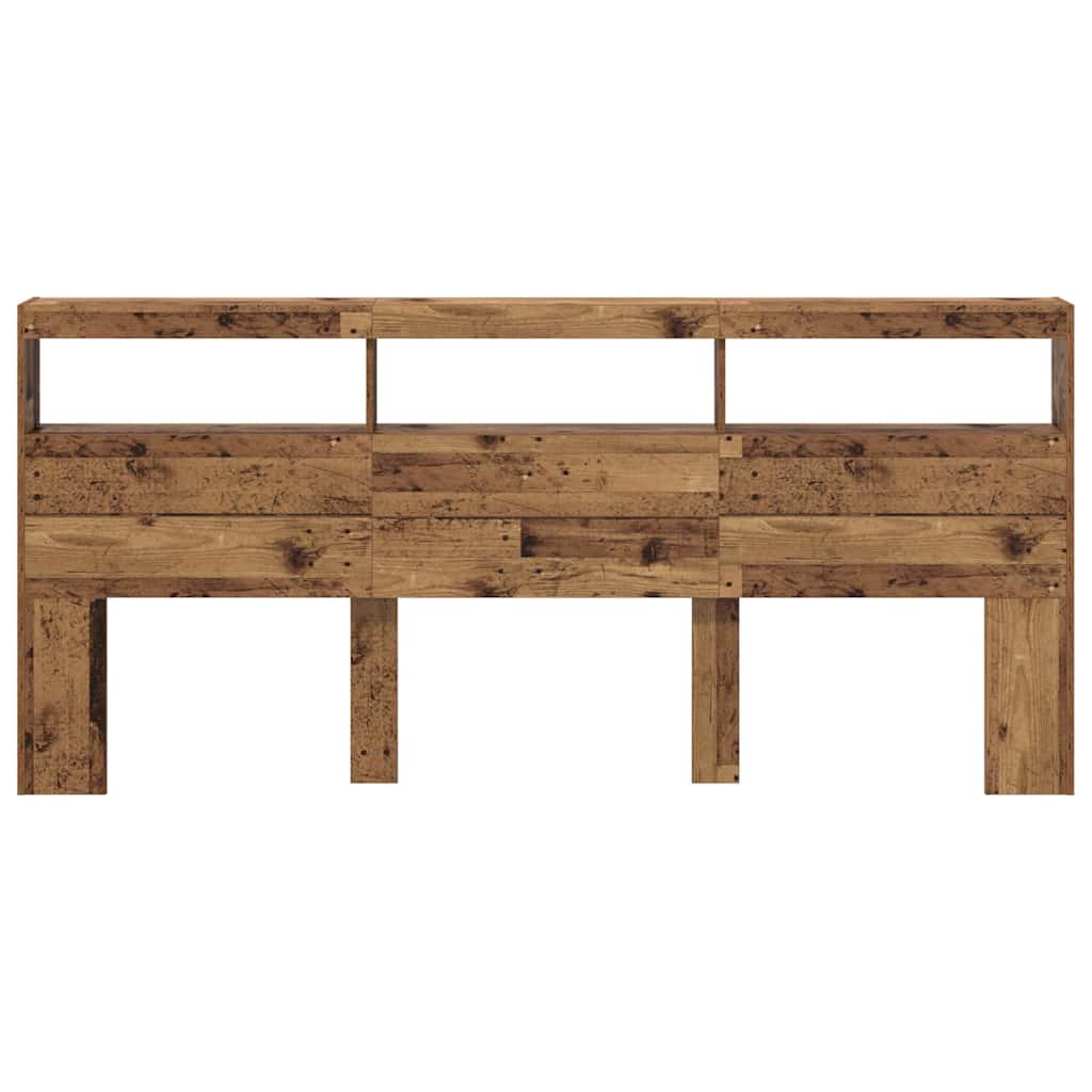 Tête de lit Bois Ancien 220 x 17 x 102 cm Bois d'ingénierie - XIOS