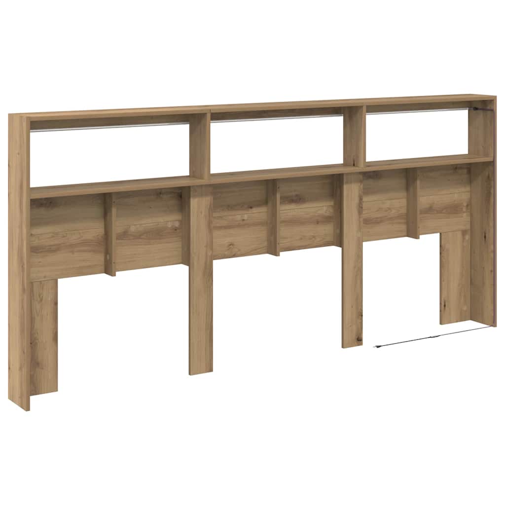 Tête de lit Chêne artisanal 220 x 17 x 102 cm Bois d'ingénierie - XIOS