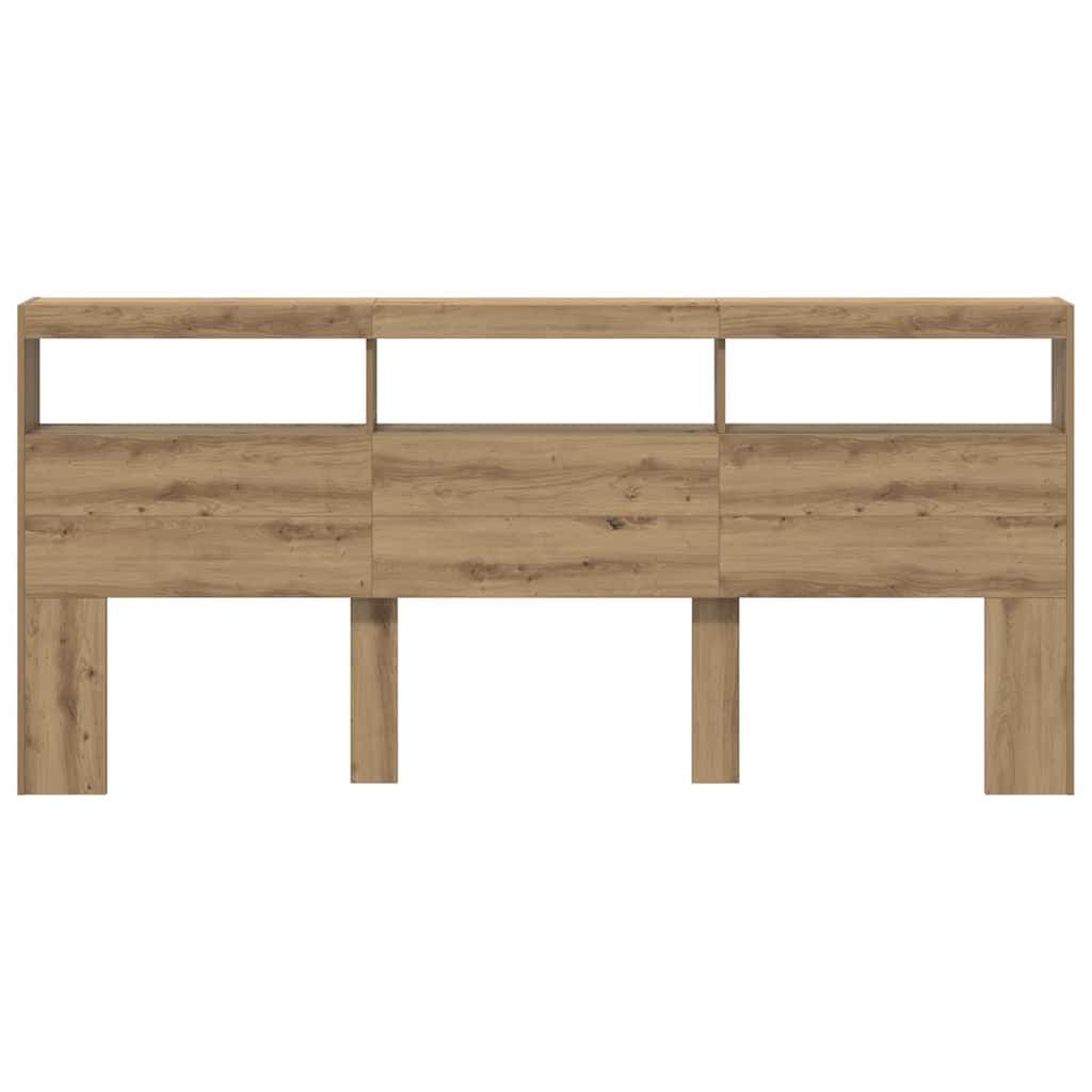 Tête de lit Chêne artisanal 220 x 17 x 102 cm Bois d'ingénierie - XIOS