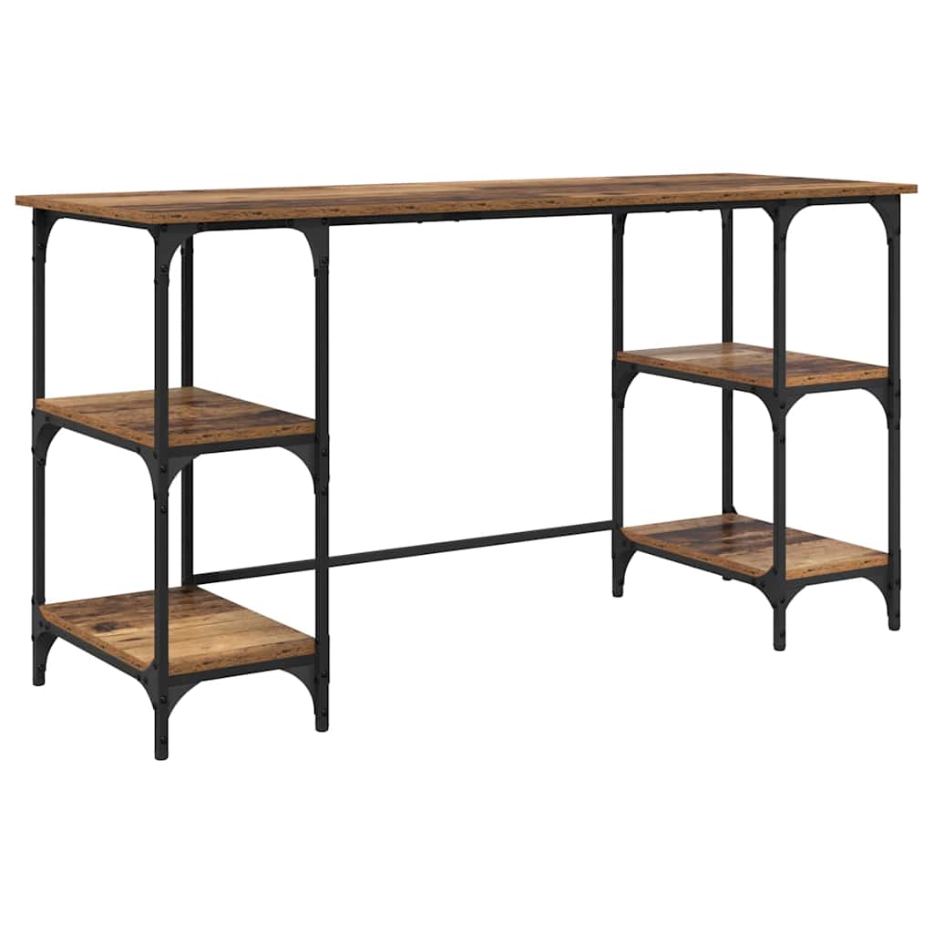 Bureau Bois Ancien 140 x 50 x 75 cm Bois d'ingénierie - XIOS