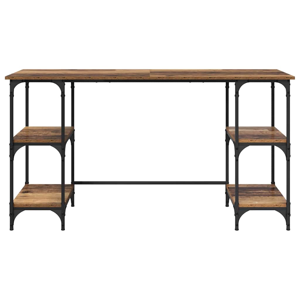 Bureau Bois Ancien 140 x 50 x 75 cm Bois d'ingénierie - XIOS