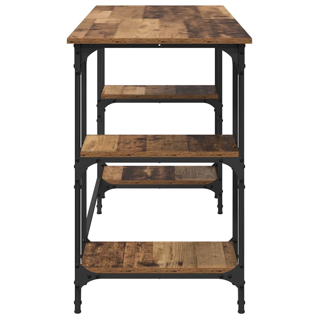 Bureau Bois Ancien 140 x 50 x 75 cm Bois d'ingénierie - XIOS