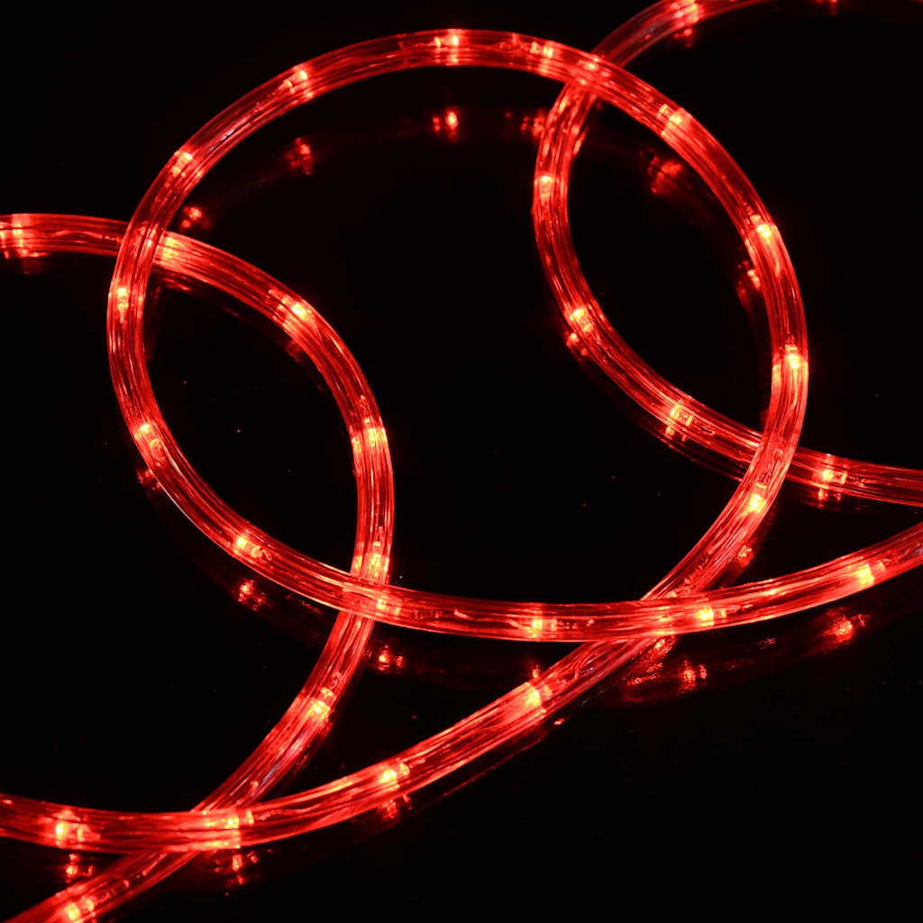Lumière en corde avec 2400 LED Rouge 100 m PVC - XIOS