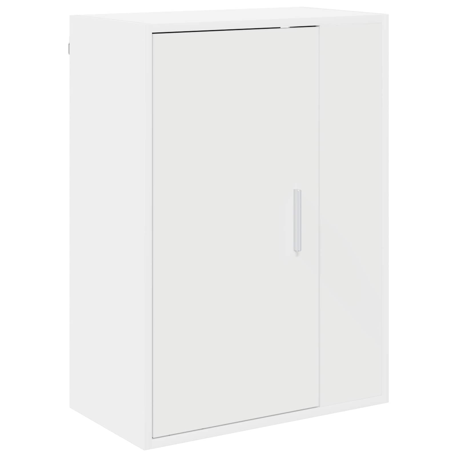 Ensemble meuble TV Montage mural 4 pcs Blanc Bois d'ingénierie - XIOS