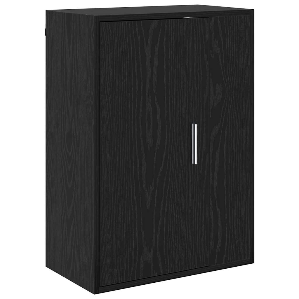Ensemble de meuble TV 4 pièces Montage mural 4 pcs Chêne noir - XIOS