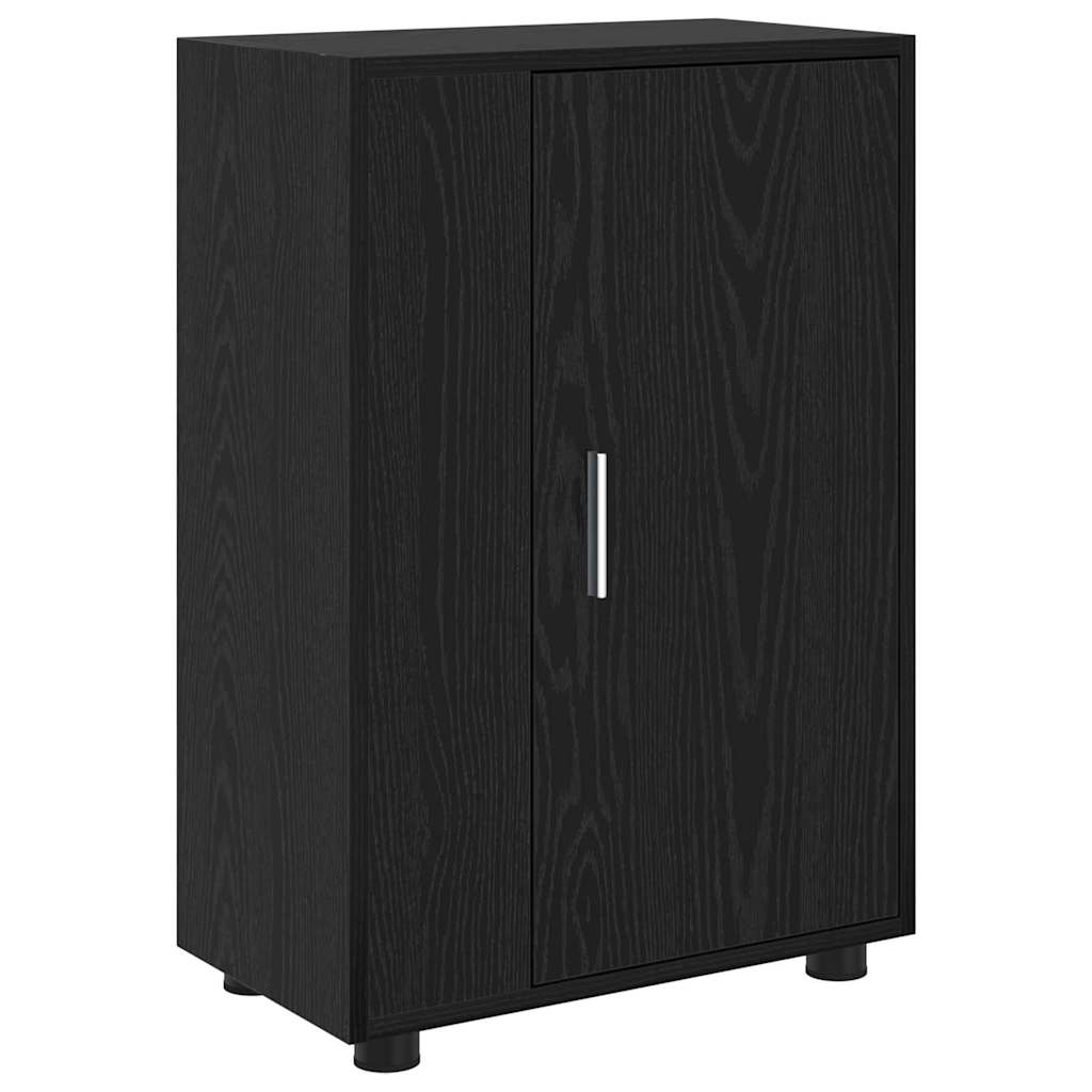 Ensemble de meuble TV 4 pièces Montage mural 4 pcs Chêne noir - XIOS